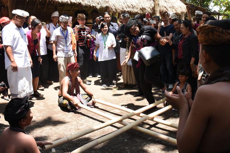 FORMI Gali Kembali Permainan Tradisional  di Denpasar 